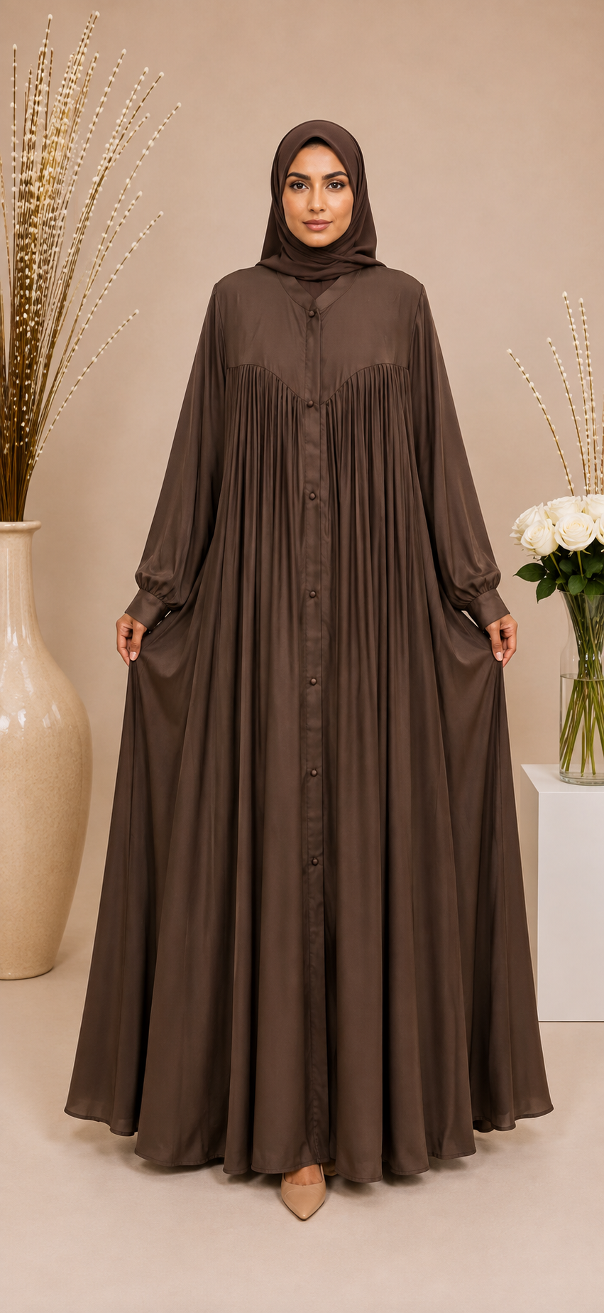 Chest Chunnat Abaya 1