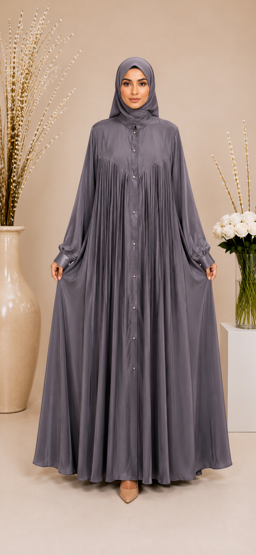 Chest Chunnat Abaya 6