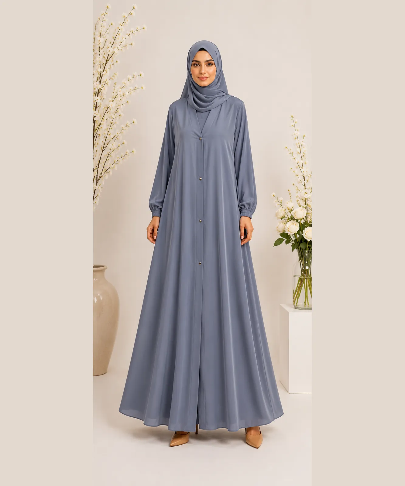 Soft Georgette Abaya 3