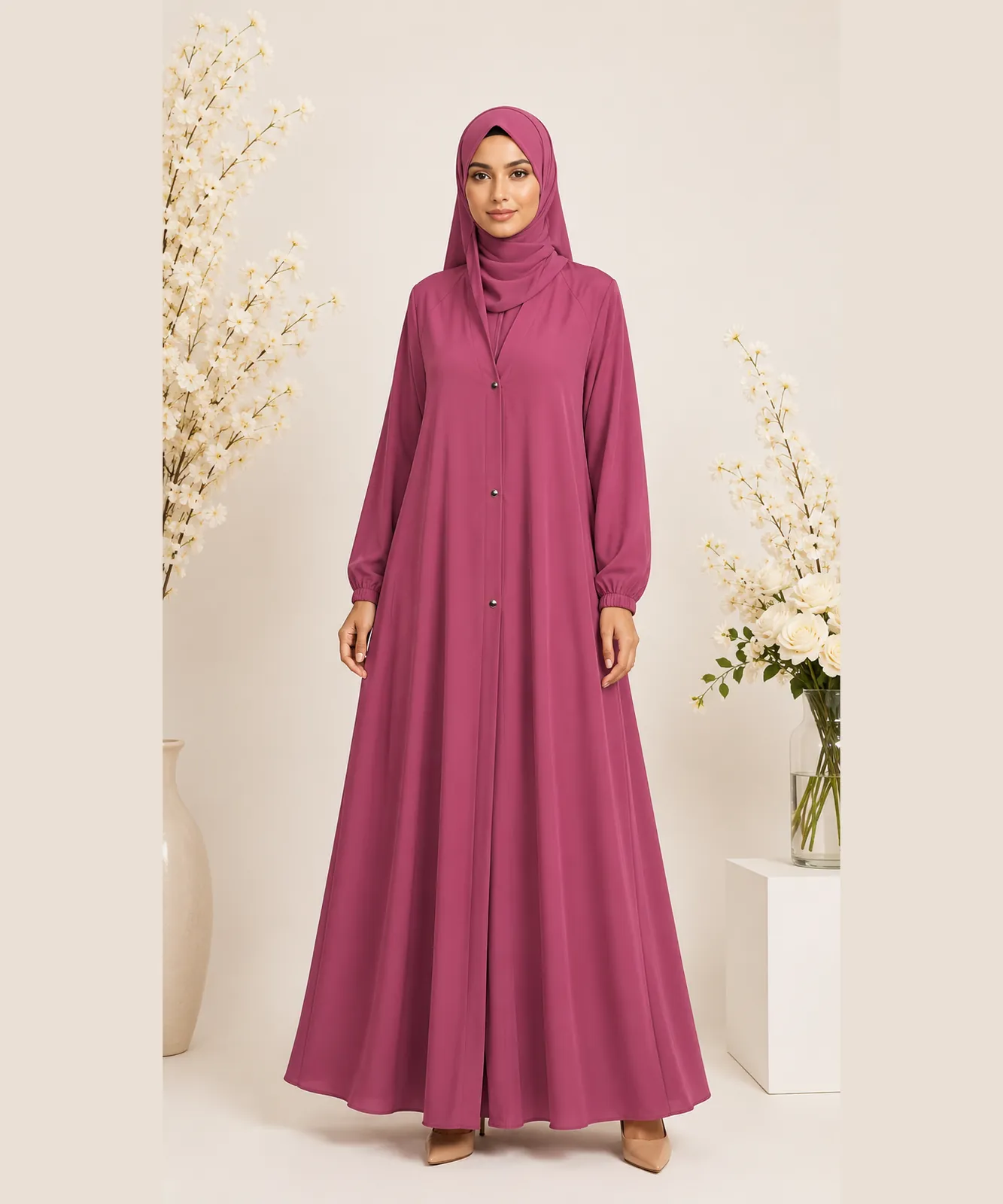 Soft Georgette Abaya 4