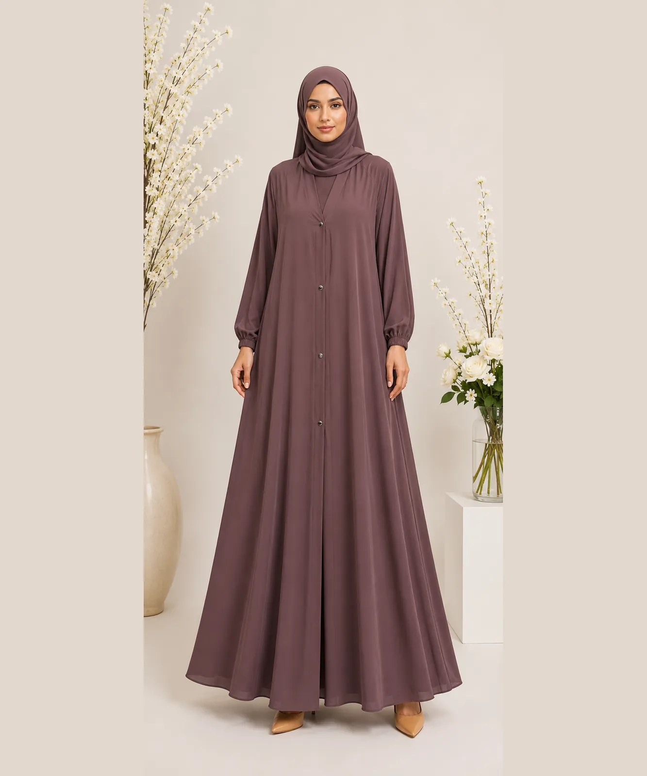Soft Georgette Abaya 5