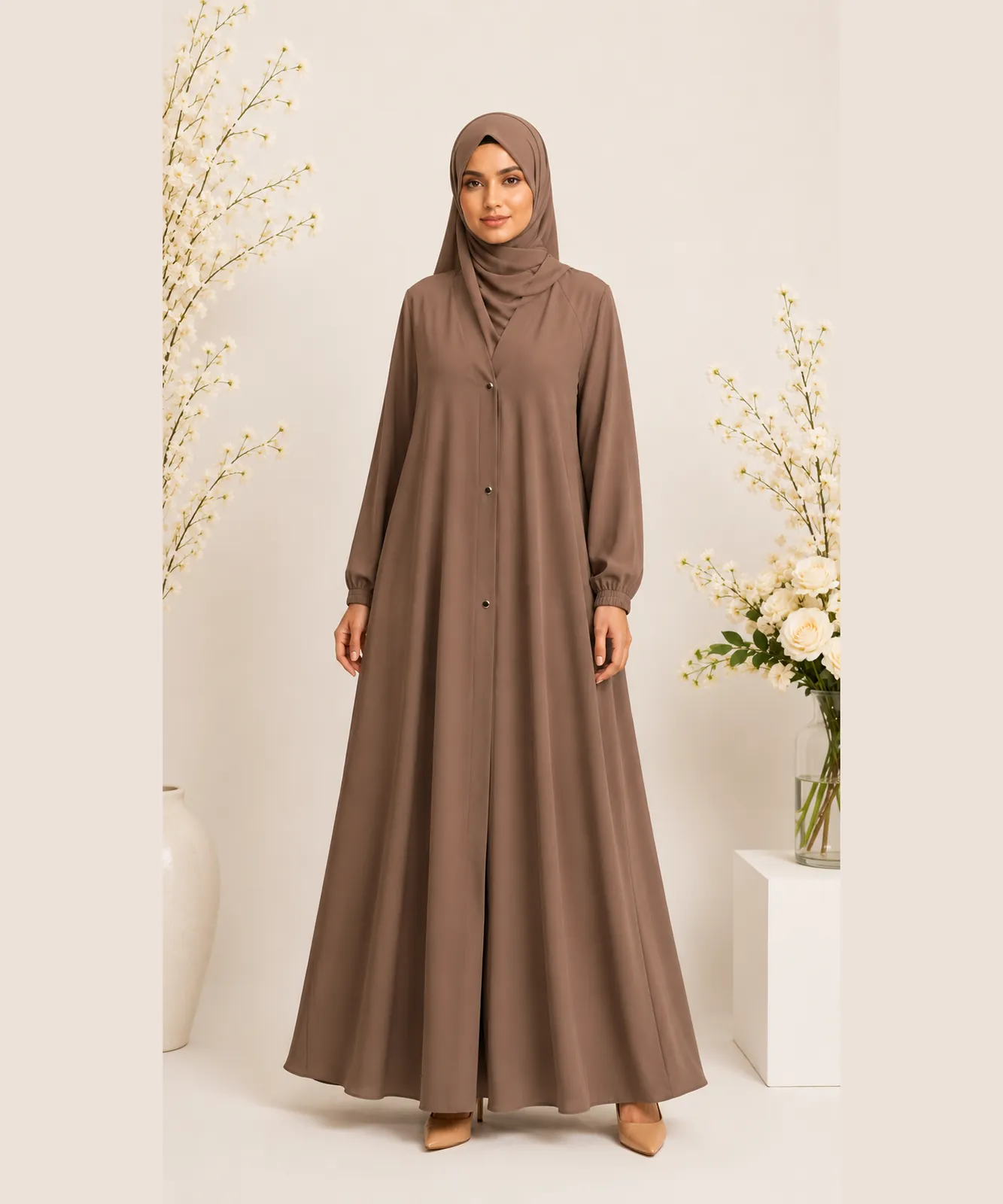 Soft Georgette Abaya 6