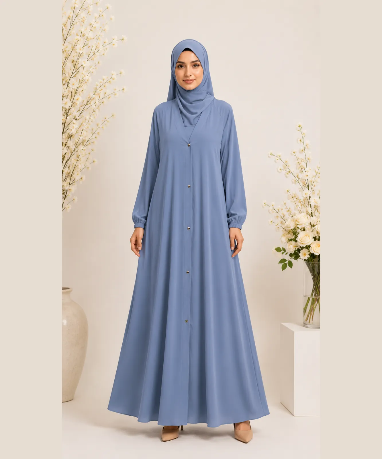 Soft Georgette Abaya 7