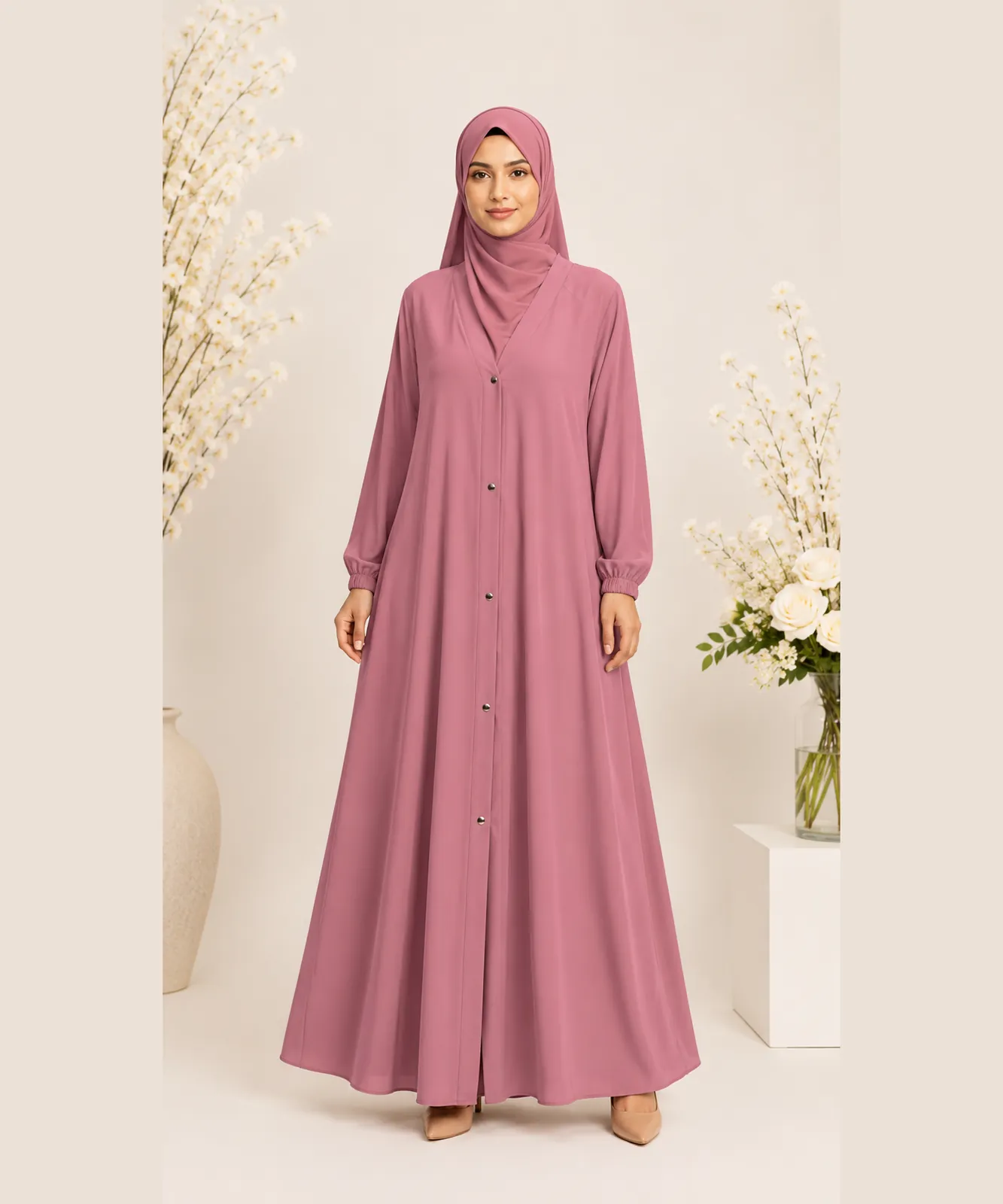 Soft Georgette Abaya 9