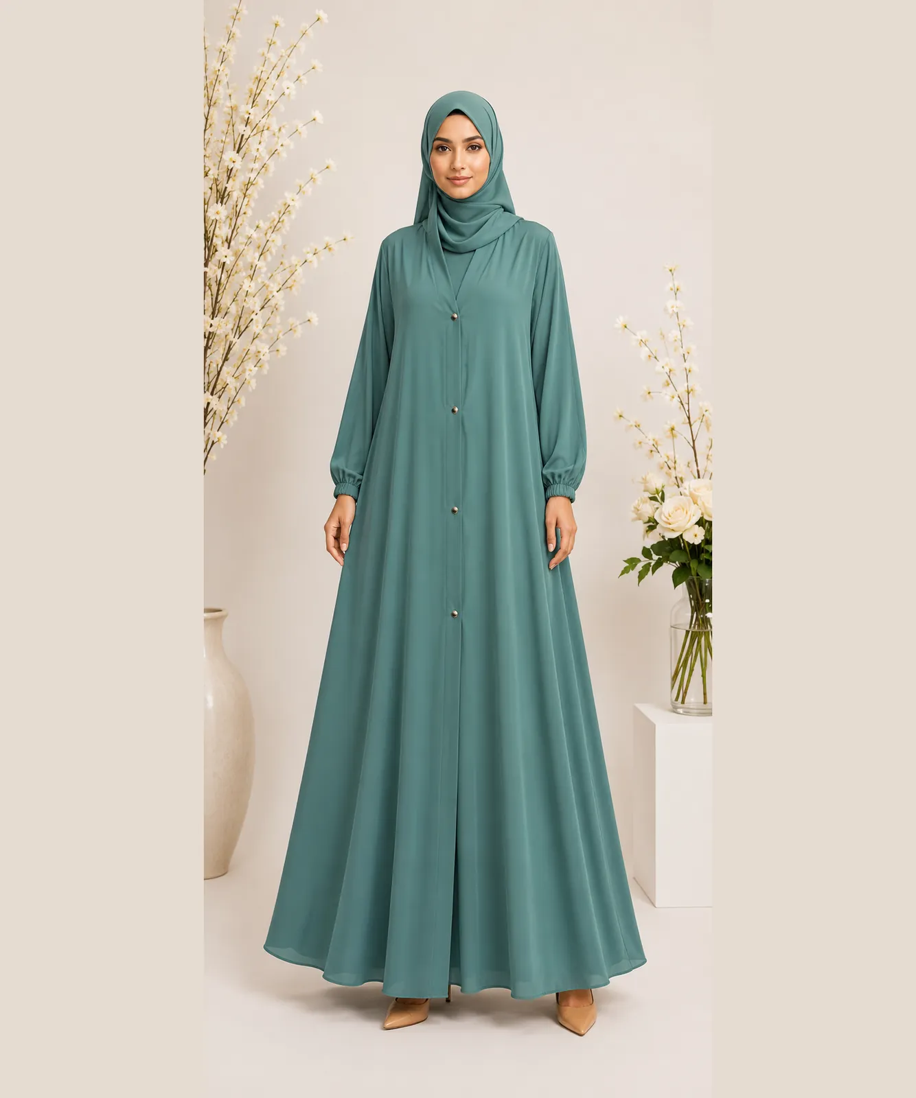 Soft Georgette Abaya 10