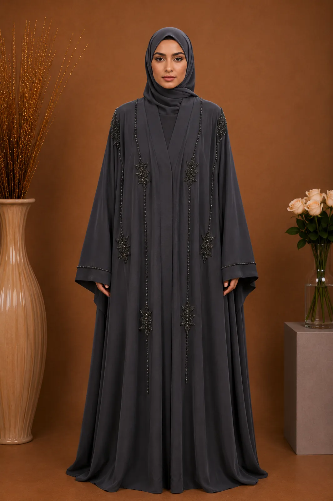 Original Zoom Fabric Handmade Abaya with Stoller 2
